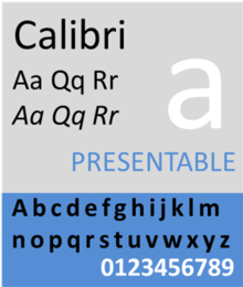 Calibri font for mac
